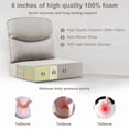 thumbnail image 6 of Opohoro Outdoor Deep Seat Cushion Set, 22"x24"x6", UV Resistant & Water Resistant Comfortable Furniture Cushions for Patio Sofa, Chair, Loveseat, 6 of 9