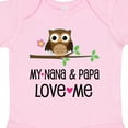 thumbnail image 4 of Inktastic Nana and Papa Love Me Baby Girl Girls Baby Bodysuit, 4 of 5