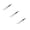 A,B,C, variant on 2PCS Aquarium Tweezers, Long Handle Curved and Straight Forceps Set, Stainless Steel Feeding Tongs for Aquatic Plants, Reptile Feeding Tweezers for Fish Tank Terrarium, 14.96"