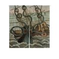 thumbnail image 1 of ABPHQTO Sea Monster Octopus Japanese Noren Cortina, Sea Monster Octopus Puerta Cortina de puerta Cortina de entrada Cortina de entrada Cortina de lino de algodón Tamaño 85x90cm ABPHQTO Noren-A012-85x90, 1 of 1