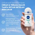 thumbnail image 3 of NIVEA Brightening Happy Shave 8 Superfood Roll-On Deodorant 50ml | 72H Odor Protection, Gentle on Skin, Brightens Underarms, Smooth Finish | Vitamin-Enriched Formula, Nourishing Superfoods | 3-Pack, 3 of 4