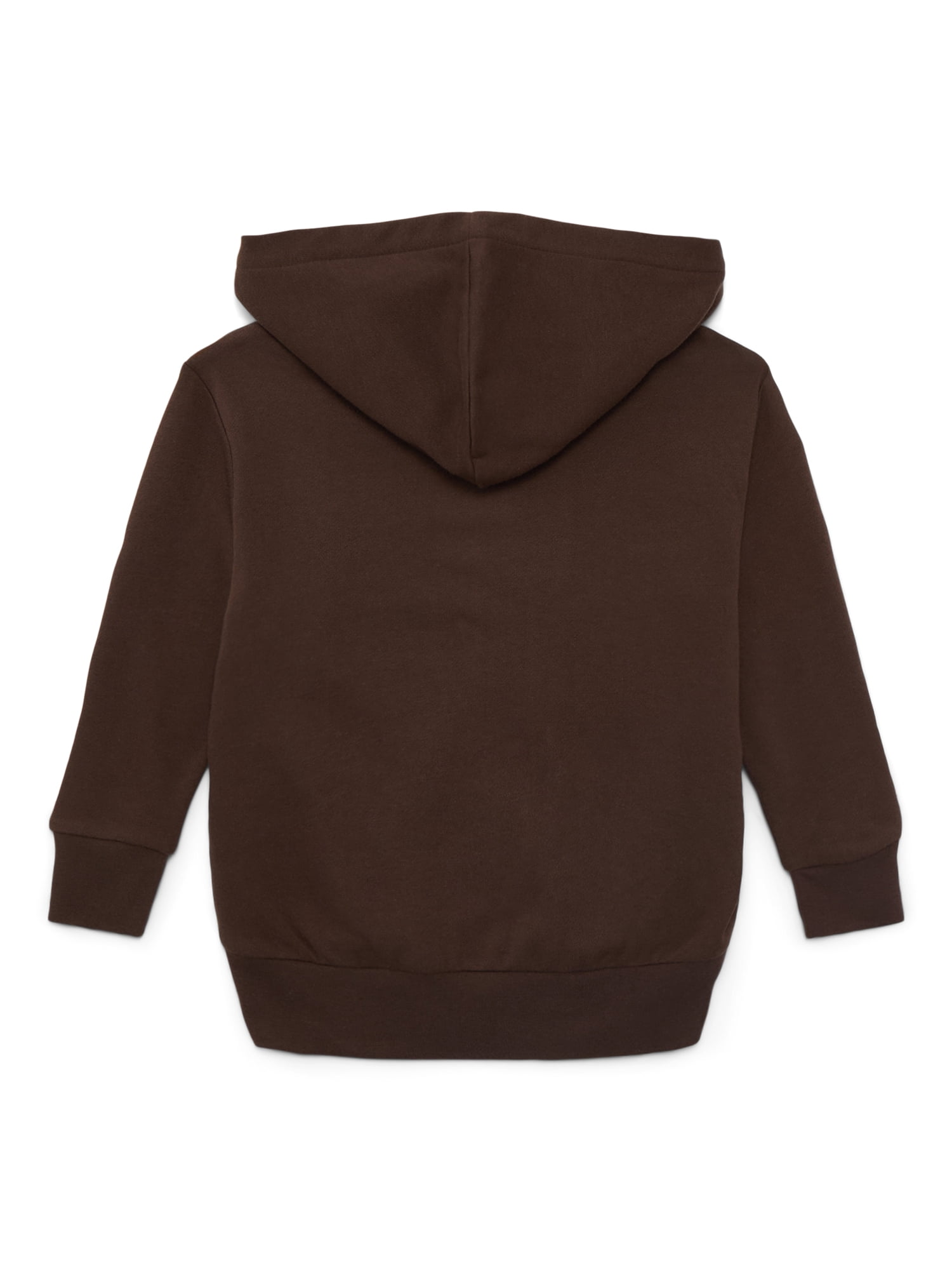 Wonder Nation Kids Fleece Zip Hoodie, Sizes 4-18 & Husky