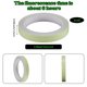 thumbnail image 2 of Cinta reflectante verde fluorescente de 32,8 pies x 0,6 pulgadas para escaleras, cinta de seguridad que brilla en la oscuridad, adhesiva PET luminosa, impermeable, rollo de tiras de seguridad, 2 of 7