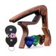 thumbnail image 5 of Guitarra Capo De Metal Con 6 Púas De Guitarra Para Guitarra Eléctrica Ukulele Bass Banjo Mandolin Yuarrent OD009272-00, 5 of 7
