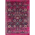 thumbnail image 1 of United Weavers 713 21181 88R Tapis Rond Abigail Mirna 7 Pi. 10 Po., Magenta, 1 of 1
