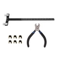 thumbnail image 1 of Bow String Nocking Points Pliers Set, Bow String Nocking Points Pliers Set T Ruler Nocking Buckle Pliers Kit Archery Compound Pulley Bow Turning Kit, 1 of 7