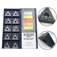 thumbnail image 4 of 10pcs TNMG160404 NN CNC lathe insert cutting tool carbide turning blade, 4 of 9