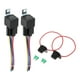 thumbnail image 1 of Ofertas Únicas Relé de 5 Pines 48V 40A para Motocicleta Coche Camión Barco con Zócalos Fusibles Negro 1 Juego Colgante de Metal, 1 of 1