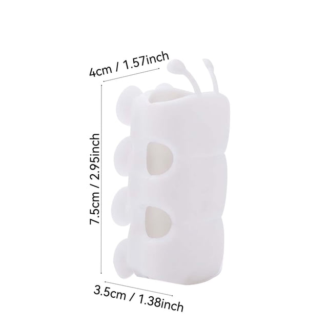 fheaev Ventouse Douche Salle de Bain Douche Pomme de Douche Fixation Accessoire Sans Perçage - Base de Pomme de Douche Amovible