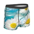 thumbnail image 3 of Kll Daisy Flowers Men'S Cotton Boxer Briefs Underwear-Medium, 3 of 9