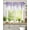 Purple, variant on Vintage Christmas Gingerbread Man Kitchen Valances for Windows Beige Black Plaid Valance Curtains for Kitchen /Living Room/Bedroom/ Bathroom Decor, 54"x18 " ,Rod Pocket 1 Panel,