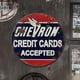 thumbnail image 2 of Vintage Metal Cit Card Chapa Pintura Hierro Redonda Barra Pared 30x30 Cm Rojo, 2 of 9