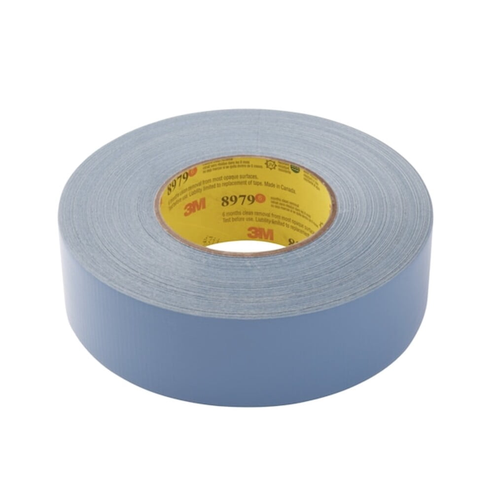 3m Duct Tape, Blue, 60 yd L, 3-3/4 in W 8979
