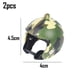 thumbnail image 2 of 2 piezas de casco de pollo, casco de seguridad para mascotas, divertido casco de loro, sombrero de pollo y pájaro, accesorio para la cabeza, 2 of 5