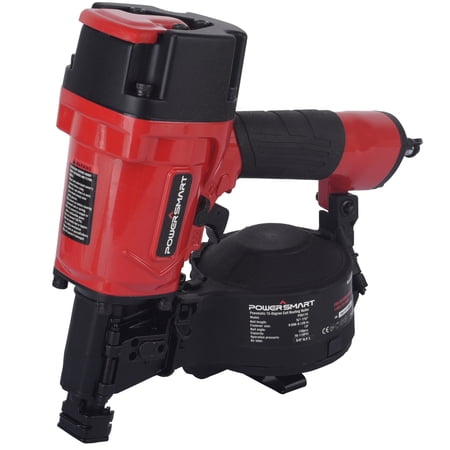 UPC: 0817582011245 | PowerSmart PS6110 Pneumatic 15-Degree Coil Roofing Nailer