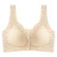 thumbnail image 4 of Kcodviy Women Seamless Bra Front Sports Bra Button Comfortable Beautiful Back Women Bras Wireless Plus Size High Support Sports Bras for Women Ultimate Lift Bra Small Bras, 4 of 5