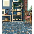 thumbnail image 5 of amer prl220576 perla 22 blue hand-tufted rug 5'x7'6",, 5 of 5