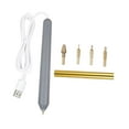 thumbnail image 2 of Tachiuwa USB Heat Foil Pen with 4 Size Interchangeable Tips for DIY Craft Card Making, 2 of 9