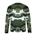thumbnail image 4 of Mens Sweatshirts Sale Men's Fashion Shirts Color Block Pullover Sweatshirt Loose Fit Crew Neck Sweatshirt Men Pullover Sweatshirts for Men, 4 of 5