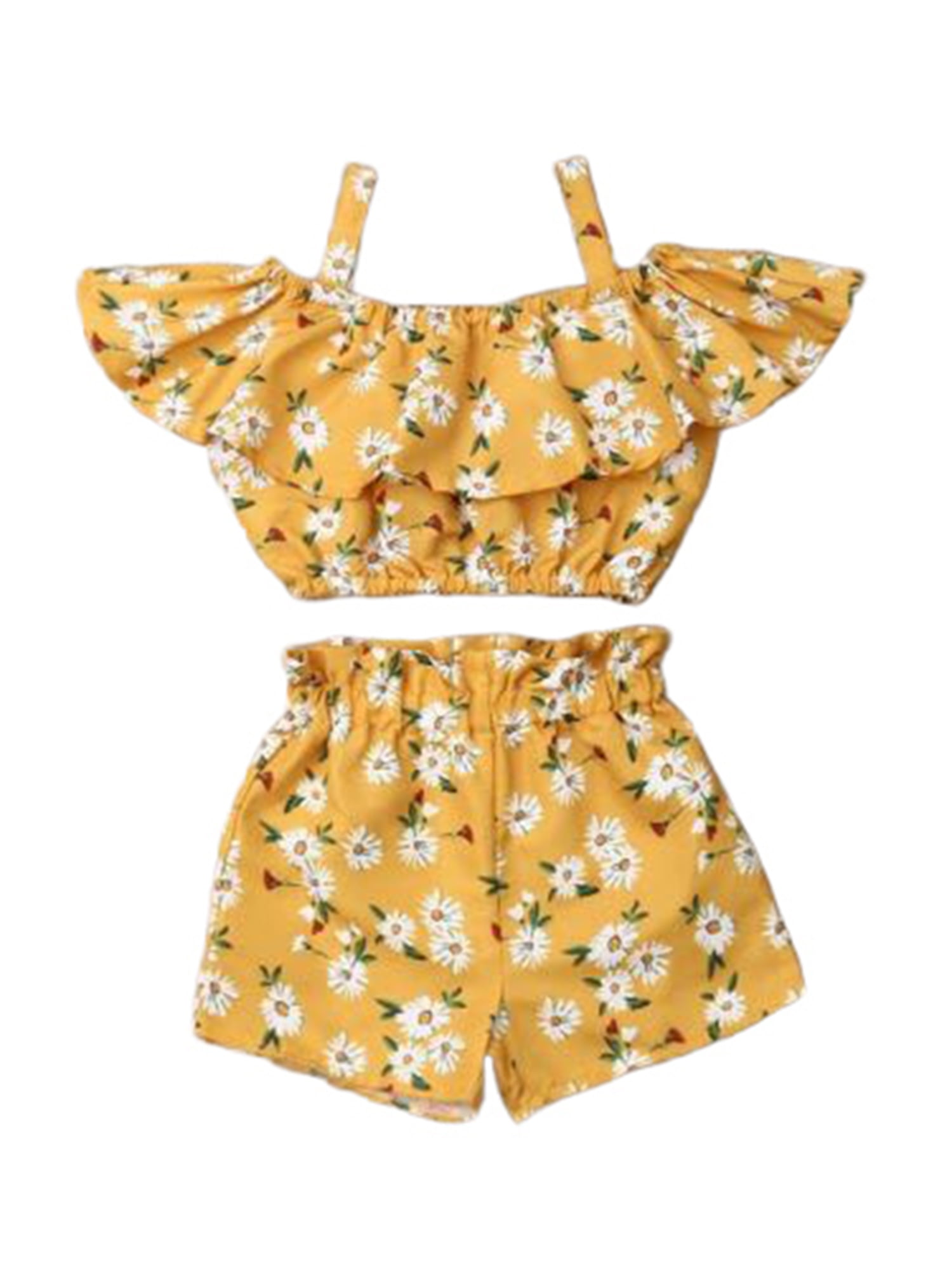 Jacquis Unisex Baby Orange Short Sleeve Kimono T-Shirt