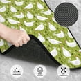thumbnail image 3 of Vsdgher Lovely Chickens Car Foot Mat Set of 4 Pieces Universal Floor Liner Car Accessories Fits Most Cars, Trucks, Vans, sedans, SUV, 3 of 7