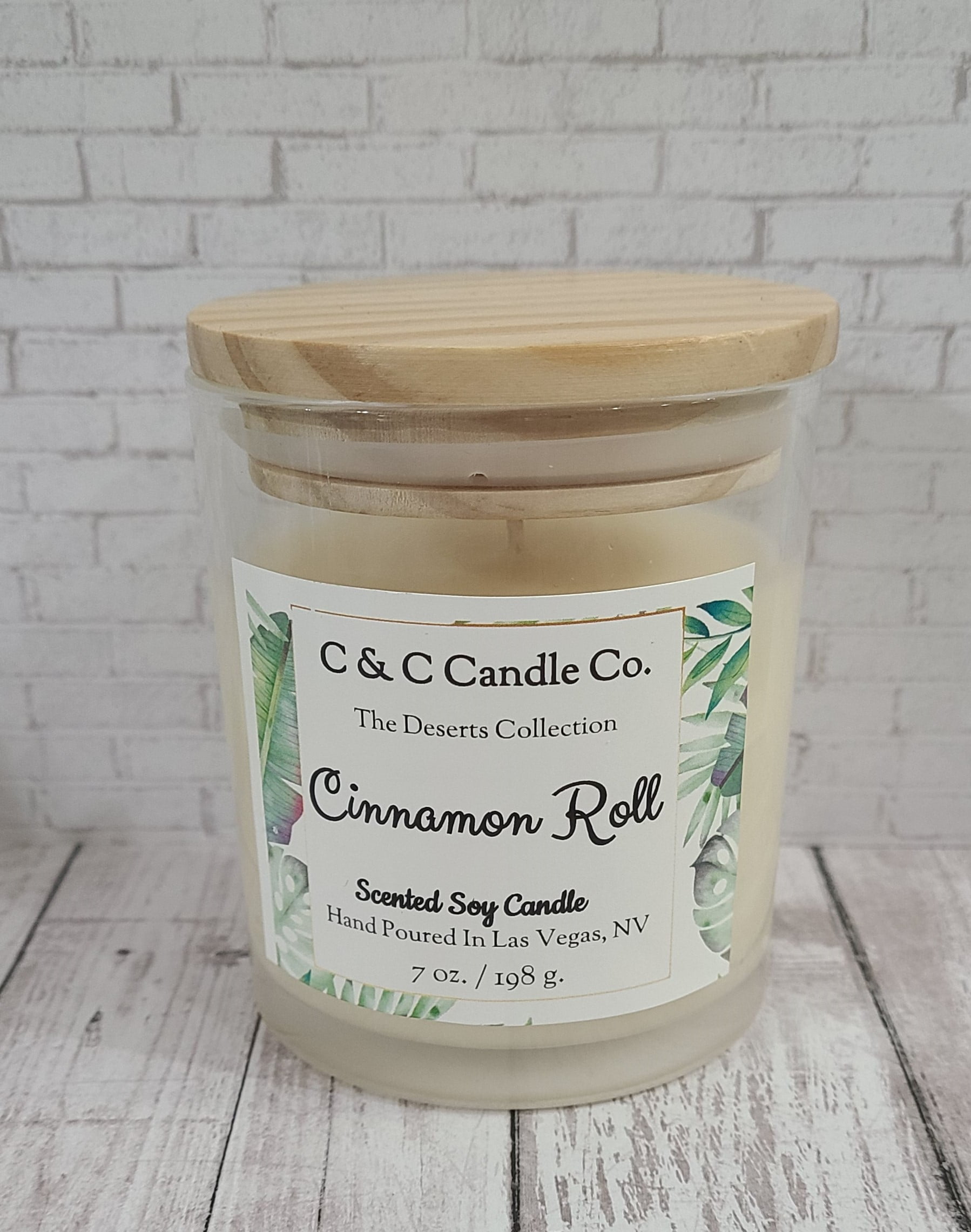Cinnamon Roll Scented Soy Candle