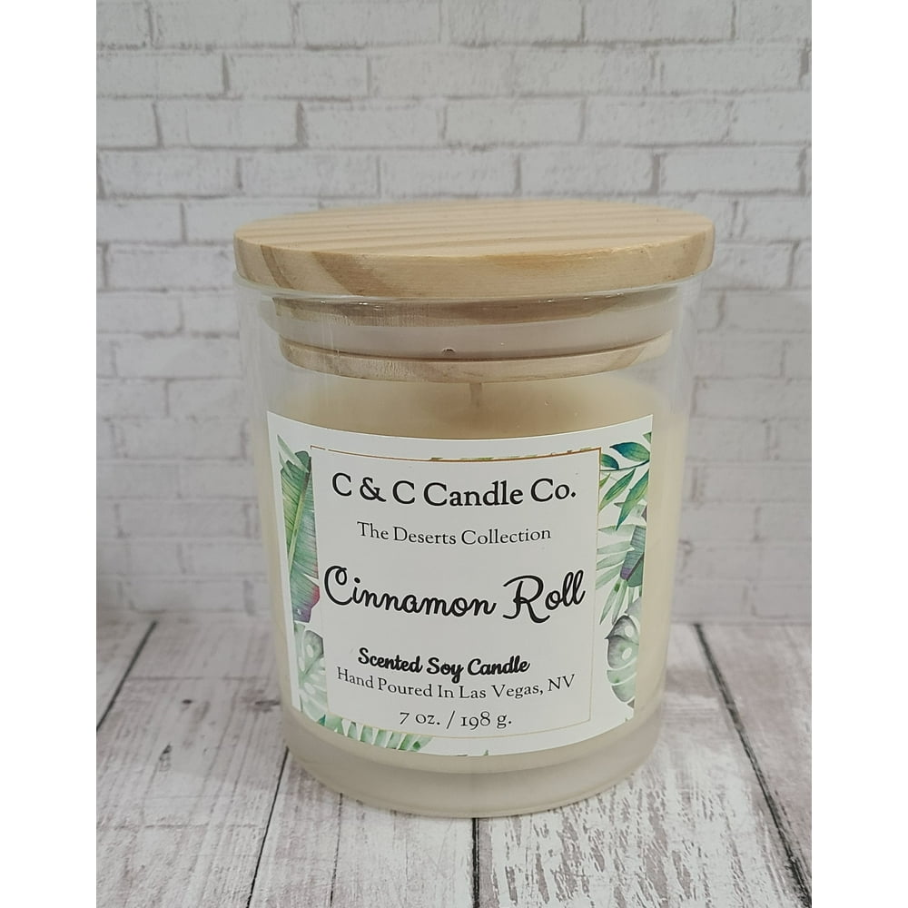 Cinnamon Roll Scented Soy Candle