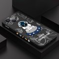 thumbnail image 2 of Funda De Teléfono De Astronautas De Crucero Para IPhone 13Pro 13 12 Mini Pro 5G Max Con Patrón Lateral De Silicona Líquida, 2 of 4