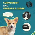 thumbnail image 2 of 4 Panel/6 Panel Plastic Pet Playpen With Lockable Door And Non-Slip Bottom,24Inch Puppy Playpen Suitable For Small To Medium Pets,Portable Indoor Outdoor Puppy Pen,Lightweight Combination Dog Fence, 2 of 6
