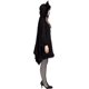 thumbnail image 3 of Creations Womans Black Bat Zip Hoodie Halloween Costumes for Adults, 3 of 5