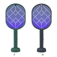 thumbnail image 3 of Toystoory Matamoscas eléctrico recargable y eficaz para raqueta eléctrica inodoro para mosquitos al aire libre Repelente de insectos y plagas Verde, 3 of 6