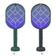 thumbnail image 3 of Injueey Matamoscas eléctrico recargable y eficaz para raqueta de mosquitos eléctrica fácil de usar al aire libre Repelente de insectos y plagas Gris, 3 of 6