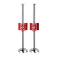thumbnail image 1 of DYNWAVECA 2 Pcs Support de Réservoir de Pêche Extension de Jambe Léger Détactable Robuste pour Randonnée Rouge, 1 of 9
