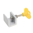 thumbnail image 4 of 2024 4 Set Sliding Window Lock Door Limit Stopper Aluminum Alloy with 1 Key for Safety, 4 of 5