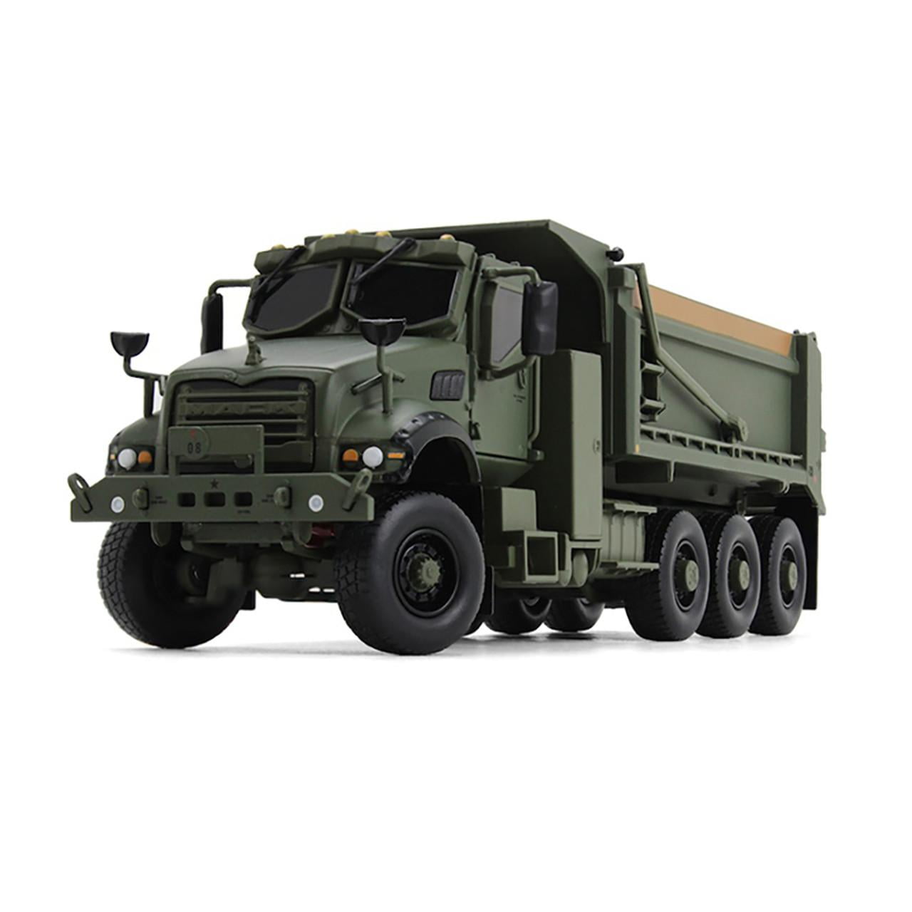 International S Series Dump Truck Black 1-25 Diecast Model