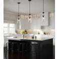 thumbnail image 5 of Progress Lighting, Latrobe Collection, 1-Light Pendant, Brushed Nickel, Clear Glass Shade, 5 of 9
