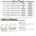 thumbnail image 2 of XMMSWDLA Post Surgical Bra Front Closure Post Surgery Bra Post Front Close Bras Sports Bra Mastectomy Bra Wirefree for Women Maternity Bras Bras for Women Full Coverage, 2 of 4