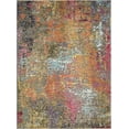 thumbnail image 2 of Nourison Celestial Abstract Sunset 6'7" x 9'7" Area Rug, (7x10), 2 of 8