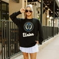 thumbnail image 5 of Women's Gameday Couture  Black Philadelphia Union Oversized Long Sleeve T-Shirt, 5 of 5