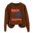 thumbnail image 4 of Gsakboxl Womens Tops Women Cute Fish Graphic Crewneck Sweatshirt No Hood Long Sleeve Loose Casual Pullover Tops For Back To School Campus Daily Women Clothing, 4 of 4