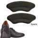 thumbnail image 1 of 5 pares de almohadillas para el talón, insertos transpirables Unisex, protectores antideslizantes para el talón para sueltos, almohadillas , negro Macarena Protectores de talón de zapatos, 1 of 8
