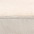 thumbnail image 5 of FurHaven Plush & Decorator Check Tuft-Top Orthopedic Mattress Pet Bed for Dogs and Cats - Wheat, Medium, 5 of 12