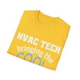 thumbnail image 4 of HVAC Technician Shirt Cool Heat Tech T-Shirt Novelty Tees, 4 of 6