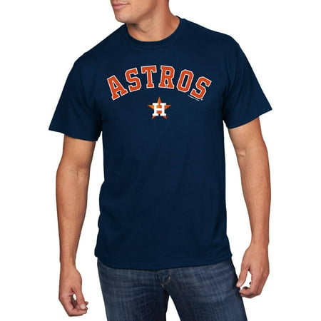 Majestic MLB - Mens Houston Astros Short Sleeve Team (Best Mlb Umpires Of All Time)
