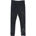 thumbnail image 1 of Warrior Pantalones deportivos de compresión de 2 tonos para mujer, negro, pequeño, 1 of 2