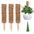 thumbnail image 1 of Plant Climbing Vine Coconut Palm Stick Stand, Coir Totem Pole Totem Moss Stick For Plant Support Extension, 1 of 5