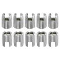thumbnail image 1 of Unique Bargains Self Tapping Threaded Inserts, 5Pack Inner M10 M14x18 303 Stainless Steel Nuts, 1 of 6