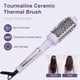 thumbnail image 2 of Fluffy Curls Heating Air Comb with 3 Sizes of Replaceable Combs 150℃-230℃ Adjustable Purple British Standard, 2 of 4