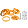 thumbnail image 4 of Bicycle Headset Spacer, Headset Stem Spacer Lightweight High Reliability  for Mountain Bike Gold, 4 of 8