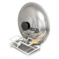 thumbnail image 1 of Estante Multifuncional Para Tapa De Olla, Estante De Cocina, Soporte Para Tapa De Olla, Soporte Para Tapa De Olla, Blanco Y Hierro Para El Hogar, Cocina, Restaurante Yuarrent HA020432-00, 1 of 7